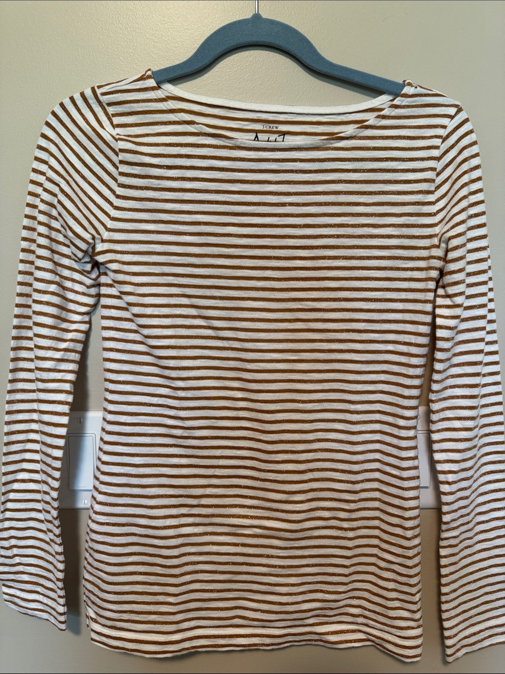 J. Crew Striped Long Sleeve Tee
